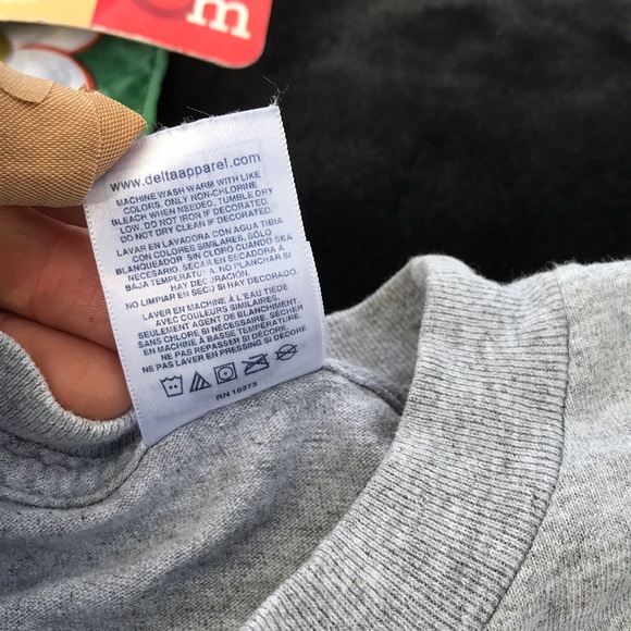 Myrtle Beach South Carolina Short Sleeves Gray Tee Delta Pro Weight Boys S 6/8 - Picture 8 of 10